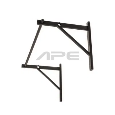 Ape Fitness Premium Steel Straight Pull up Bars for Home Gym and Garage Gym