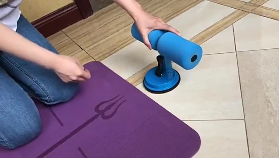 Fitness Doorway Portable Blue Self Sit up Bar with Suction