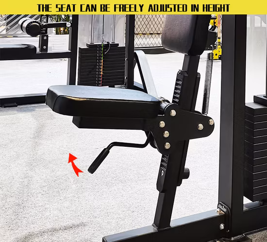 Adjustable Gym Decline Bench Press for Home Gymg, Q235 Steel 220lbs Capacity, Customizable Exercise Equipment Fitness