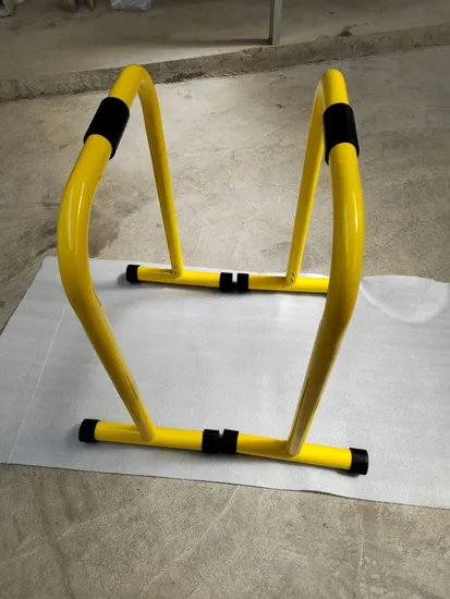 Gym Adjustable DIP Push up Stand Parallette Equalizer Parallel Bars 
