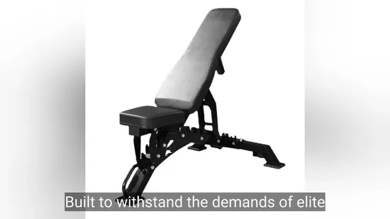 Adjustable Utility Weight Bench for Home and Professional Use 