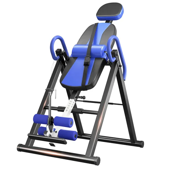 Hot Selling Gym Fitness Equipment Adjustable Protective Belt Inversion Table 