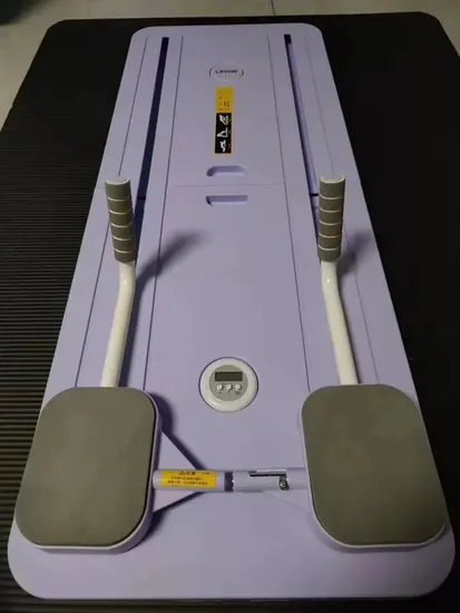 Commercial Home Foldable Pilates Board Multifunctional Reformer Abdominal Core Trainer Ab Exercise ABS Roller Workout Equipment 