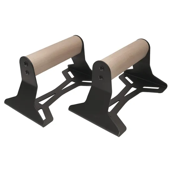 Hot Sales Wood Exercise Professional Homeworkout Training Equipment Push up Board Bar 