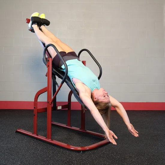 Wholeprice Selling Gym Fitness High Quality Heavy Duty Lumbar Inversion Table 